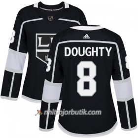 Dame Ishockey Los Angeles Kings Tröja Drew Doughty 8 Adidas 2017-2018 Svart Authentic